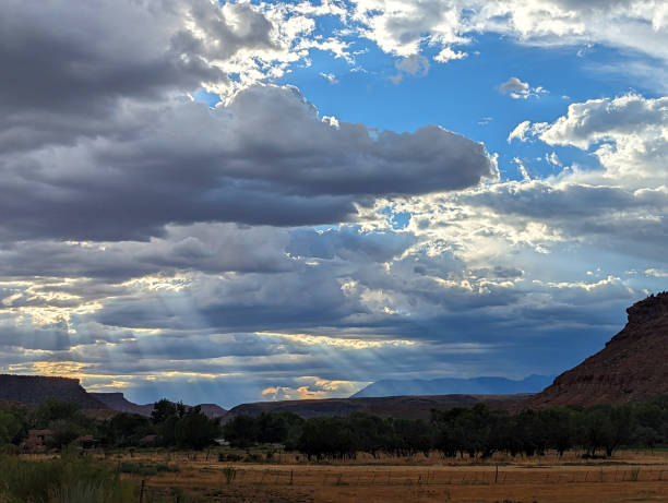 istock Monsoon clouds at sunset over the Virgin River Valley late summer 2023 1621423765