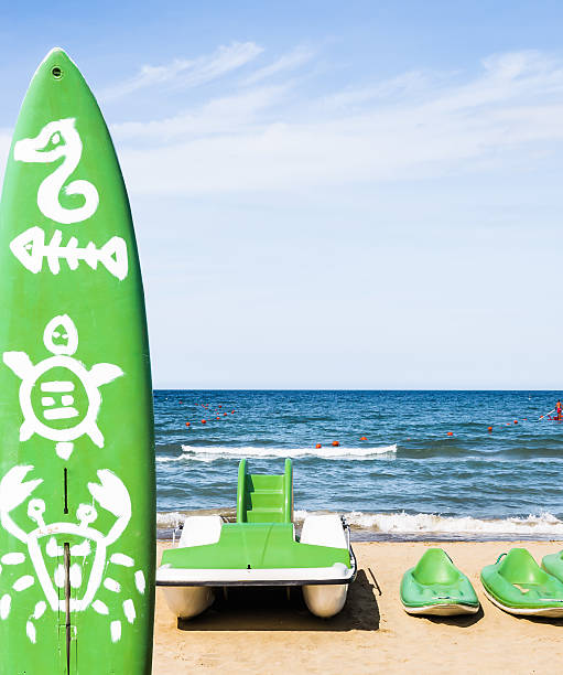 istock Water Sports Equipment - Rimini Beach 162144272