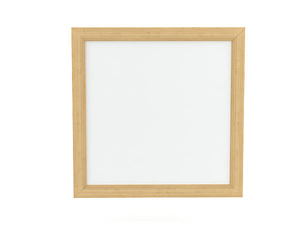 istock Picture frame in wooden material 162146267