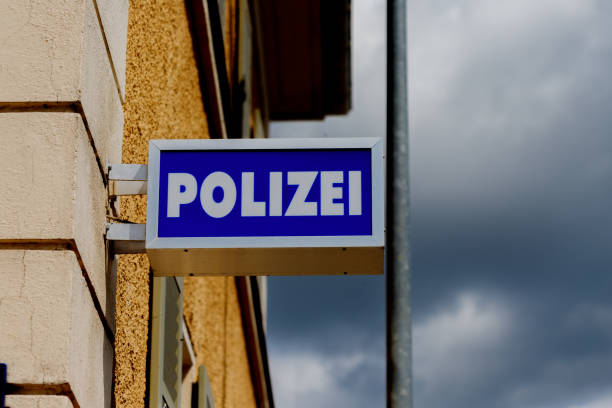 istock POLIZEI translation Police. 1621521681