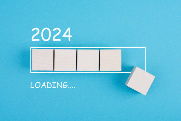 istock New year 2024 is loading, calendar date, end of the year 1621547304