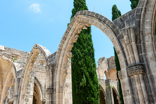 Aqueduct of San Anton in Plasencia, province of Caceres, Spain