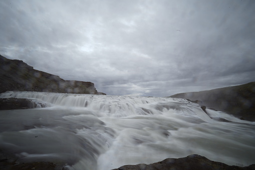 Gullfoss waterfalls in Iceland