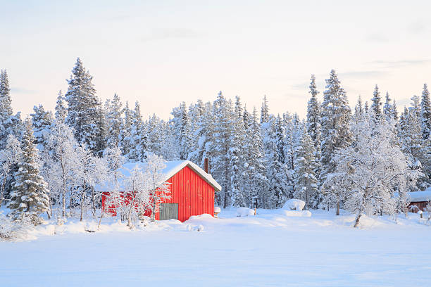 istock Winter landscape Kiruna Sweden 162162820