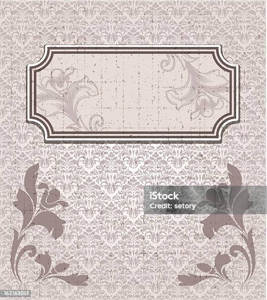 Old Pattern Frame Style Vintage Frame And Seamless Pattern Stock Illustration - Download Image ...