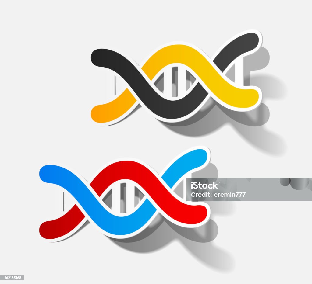 molecule in the form of a sticker molecule in the form of a sticker. Eps10. Image contain transparency and various blending modes Acid stock vector