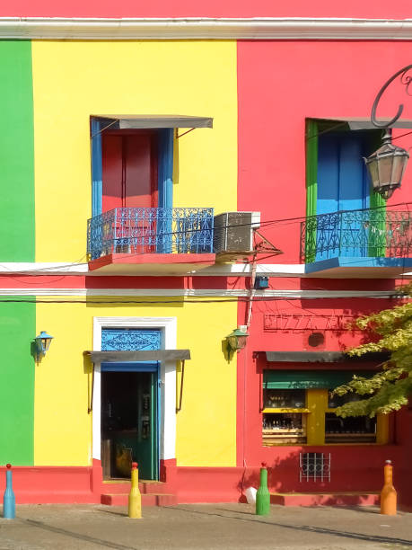 istock Colorful facade in La Boca district, Buenos Aires, Argentina 1621686648