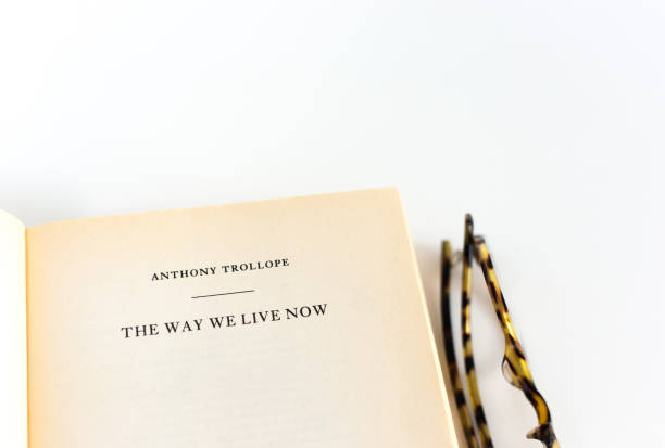 Open Book, Title Page, Anthony Trollope The Way We Live