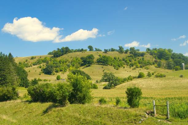 Rolling Hills in Wisconsin Coulee Region