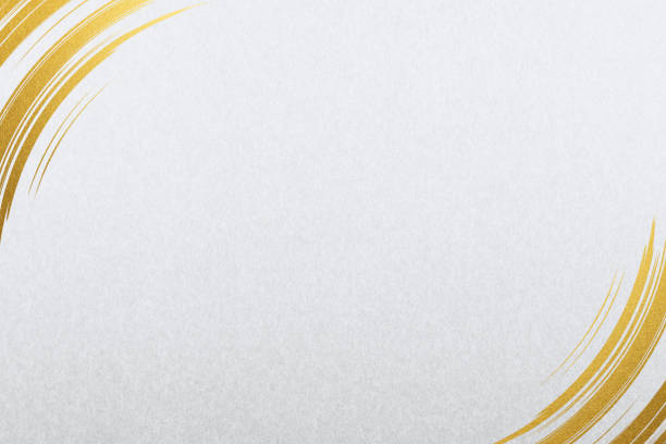 Beautiful background of white and gold