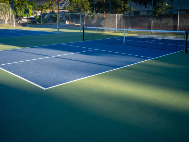 istock Morning on the Pickle Ball Courts 1622082273
