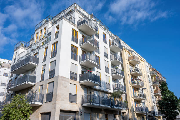 istock Modern apartment buildings 1622171337