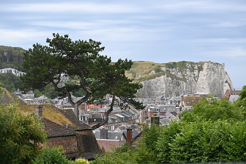 Summer in Etretat, France