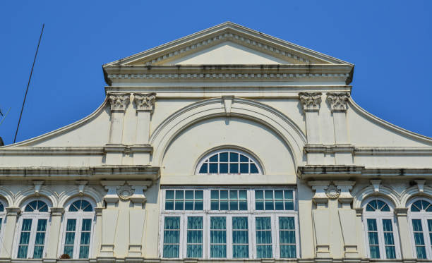 istock Old buildings at downtown in Yangon, Myanmar 1622304941