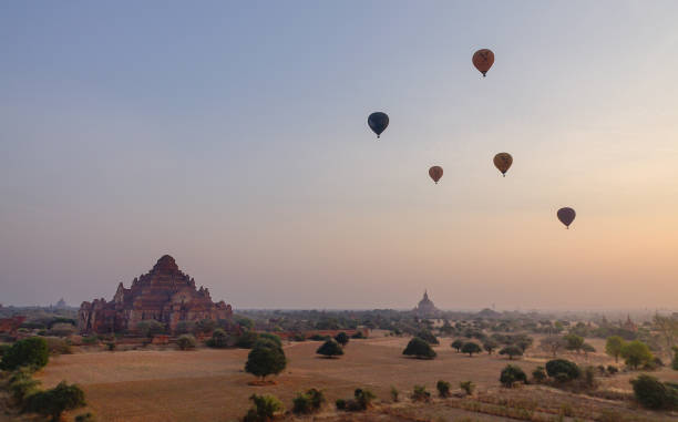 istock Ancient Buddhist temple in Bagan, Myanmar 1622319256