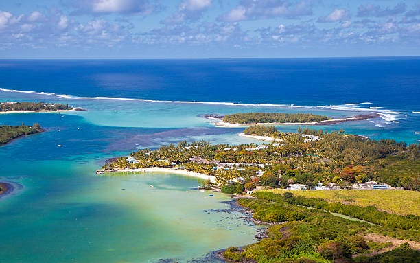 mauritius sky view - riff zdjęcia i obrazy z banku zdjęć