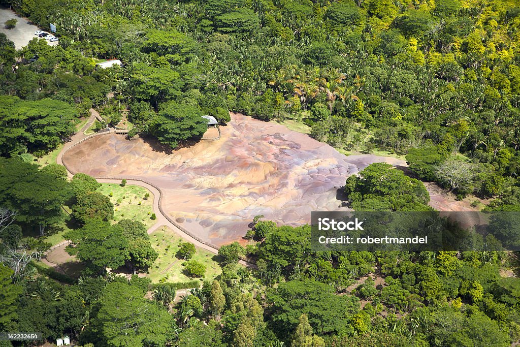 Rote Farbige Erde - Lizenzfrei Abstrakt Stock-Foto