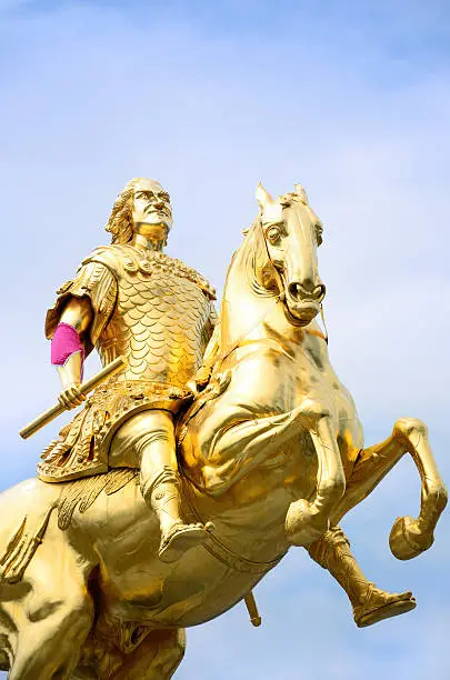 Photo of Statue of August the Strong in Dresden, Germany