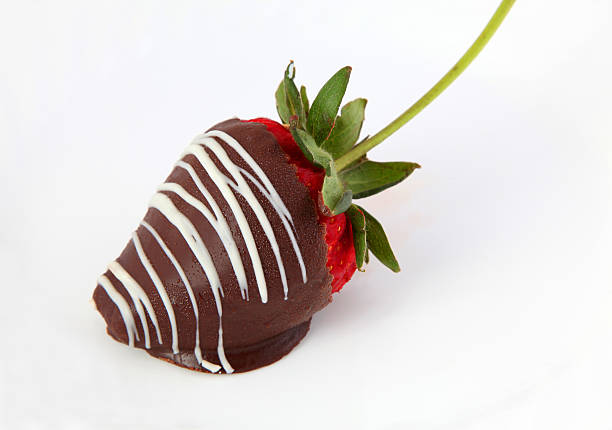 Chocolate Dipped Strawberry Chocolate Dipped Strawberry chocolate covered strawberries stock pictures, royalty-free photos & images