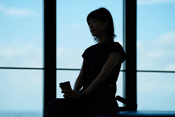 istock Silhouette of a young woman 1622339400