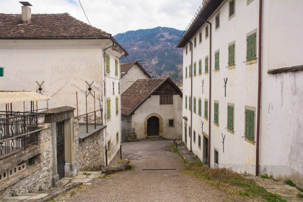 istock Street in Luint, Italy 1622341978