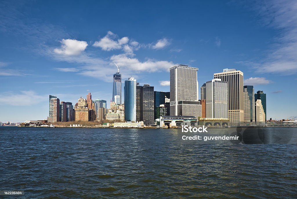 Die Skyline von New York City - Lizenzfrei Außenaufnahme von Gebäuden Stock-Foto