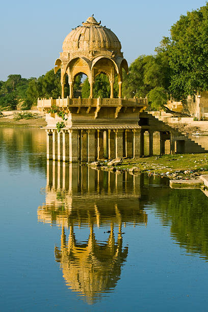 istock Lake in Gadi Sagar Gate, India 162236138