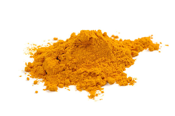istock Turmeric (Curcuma) Powder Isolated on White Background 162238198