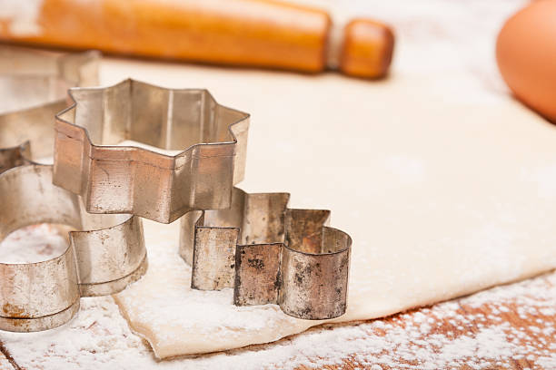 istock pastry, rolling pin, eggs and figures for cookies 162238538