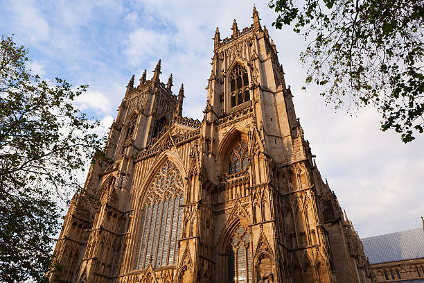 York Minster Cathedral stock photo