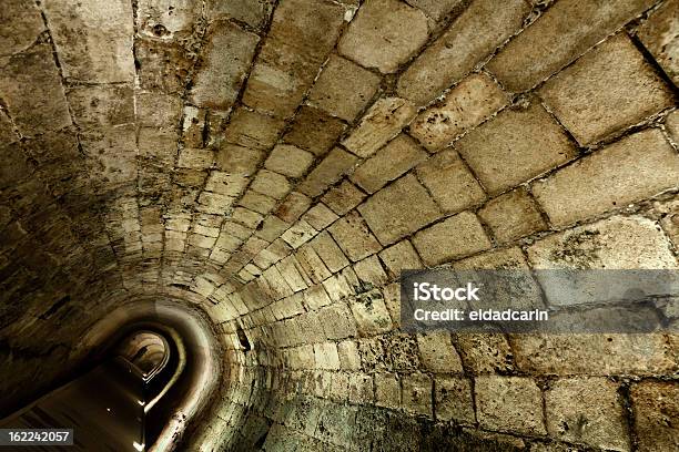 Templar Túnel Em Acco - Fotografias de stock e mais imagens de Acco - Acco, Antigo, Arcaico