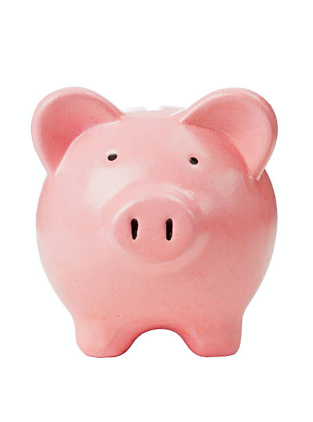 istock Piggy bank isolated with clipping path 162242373