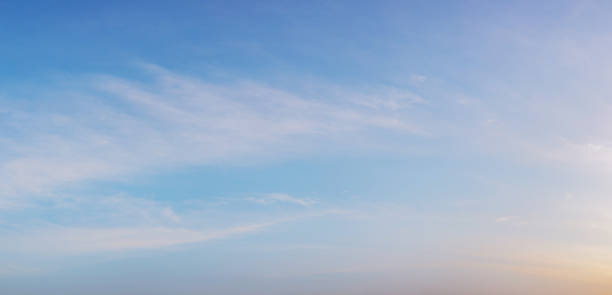 istock Summer blue sky cloud gradient light white background. Beauty clear cloudy in sunshine calm bright winter air bacground. Gloomy vivid cyan landscape in environment day horizon skyline view spring wind 1622439909