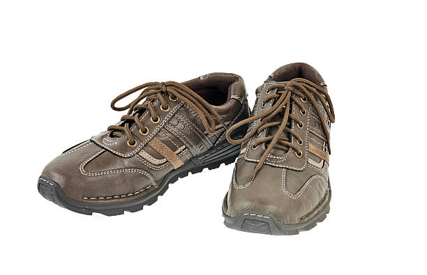 istock Sport Shoes on White Background 162244435