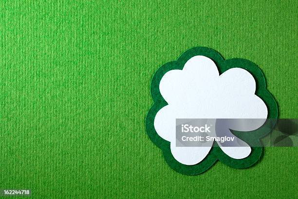 Photo libre de droit de St Patrick Trèfle Coupé De Papier banque d'images et plus d'images libres de droit de Art et Artisanat - Art et Artisanat, Artisanat, Bordure