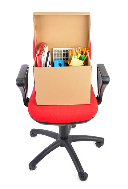 istock Office Equipments on Chair 162246900