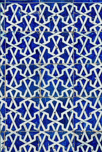 istock Tiled background with oriental ornaments 162247450