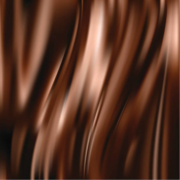 ilustraciones, imágenes clip art, dibujos animados e iconos de stock de fondo abstracto de chocolate - chocolate satin silk igniting