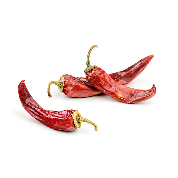 Red chilly peppers stock photo