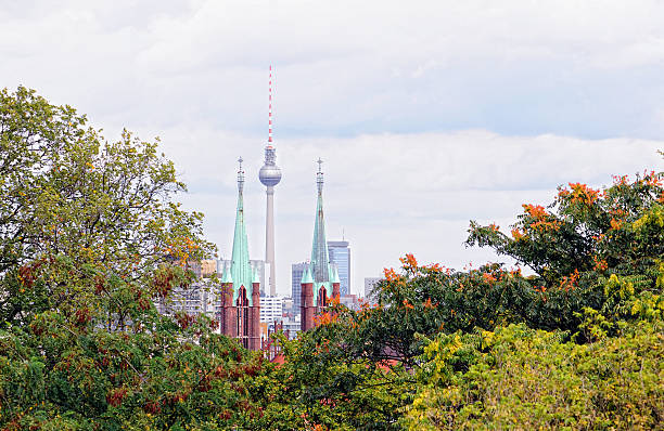 istock Tv Tower of Berlin Central at Alexanderplatz (Germany) 162248212