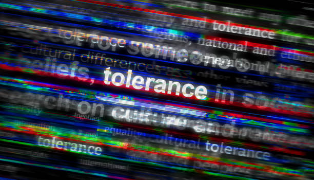 istock Tolerance equality respect headline titles media 3d illustration 1622515578