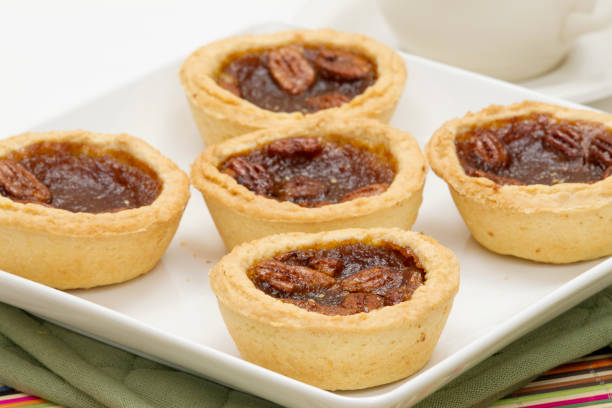 istock Plate of Pecan Tarts 162253195