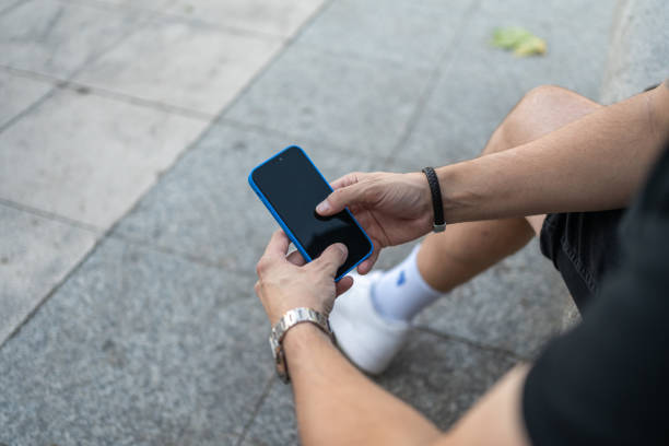 istock Close-up image of unrecognizable young man's hands using his smartphone. 1622541000
