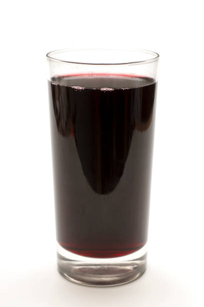 Glass of Red Grape Juice
