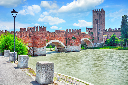 Castelvecchio (Old Castle) is a castle in Verona, northern Italy. It was built between 1354 and 1376