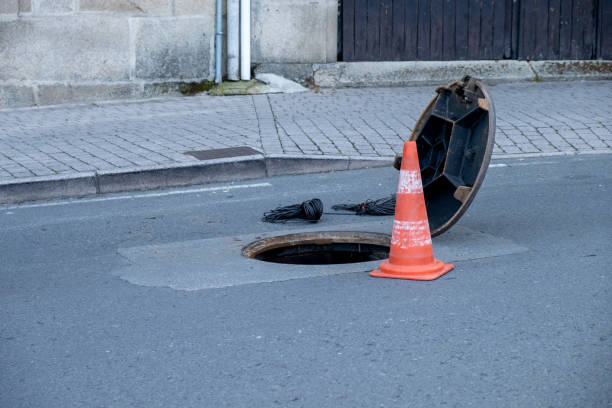 istock cone signage on a street during repair work on the internet network 1622569775