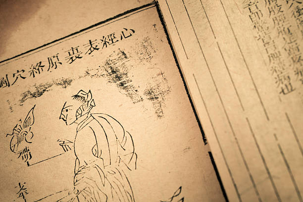 istock Old medicine book from Qing Dynasty 162258209