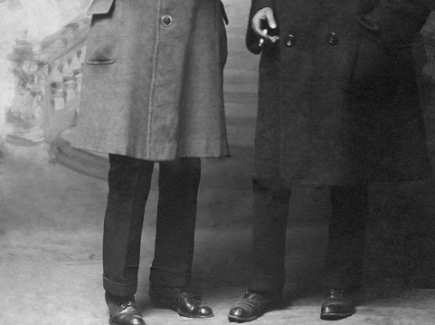 Vintage photograph of Chilean Naval Officer, 19th Century