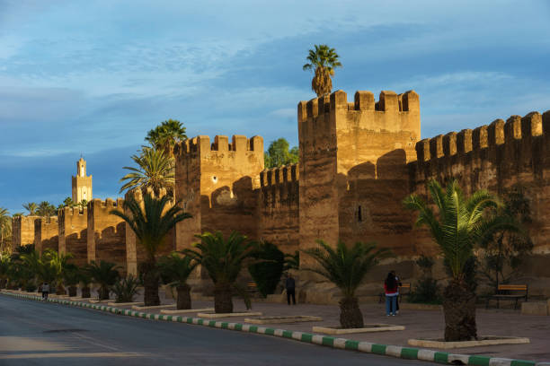 North Africa. Morocco. Taroudant. The city walls