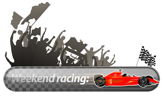drawing of vector speed sports banner. Created by Illustrator CS6. This file of transparent.